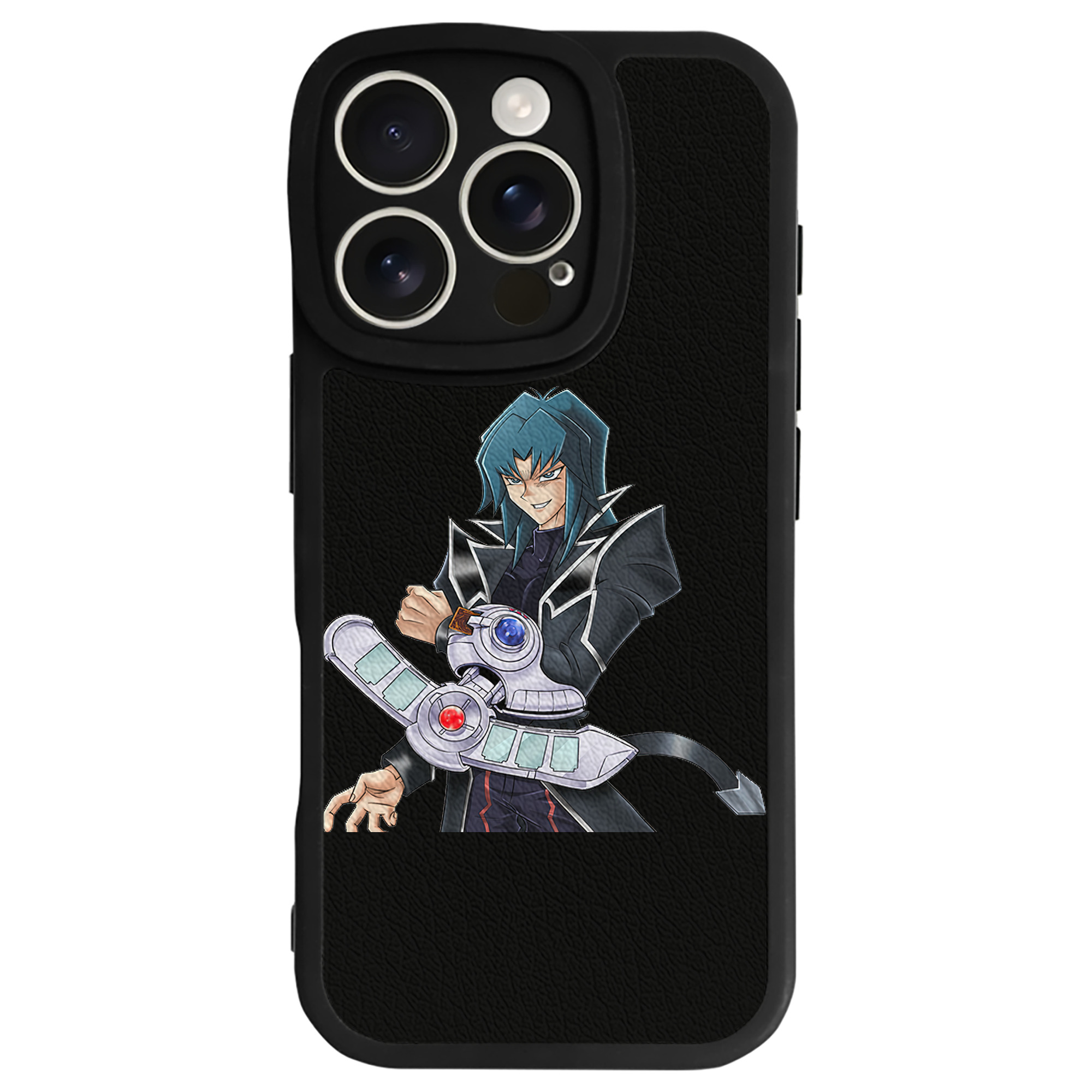 遊☆戯☆王 Yu-Gi-Oh! 【iPhone 16シリーズ対応】シリコンスマホケース（レザー調） 材質：シリコン